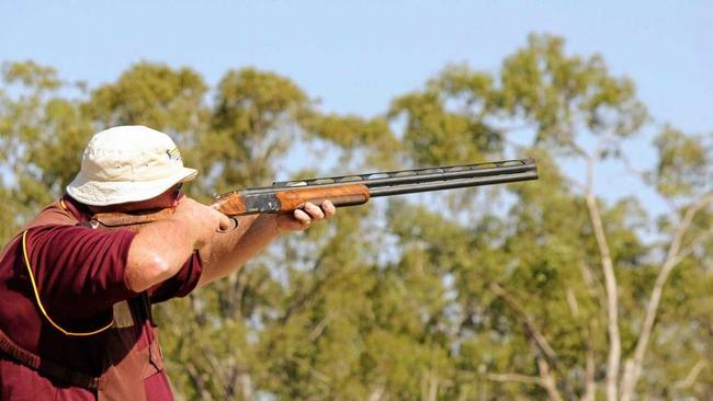 Roma Gun Club president Andrew Whyte loves the sport and is keen to induct new shooters. Picture: W.H.W. LUCKHOFF