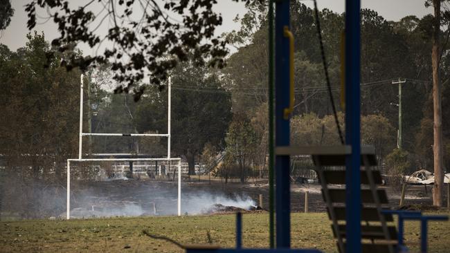 More than 30 properties were destroyed as bushfires ripped through northern New South Wales. Picture: Dylan Robinson