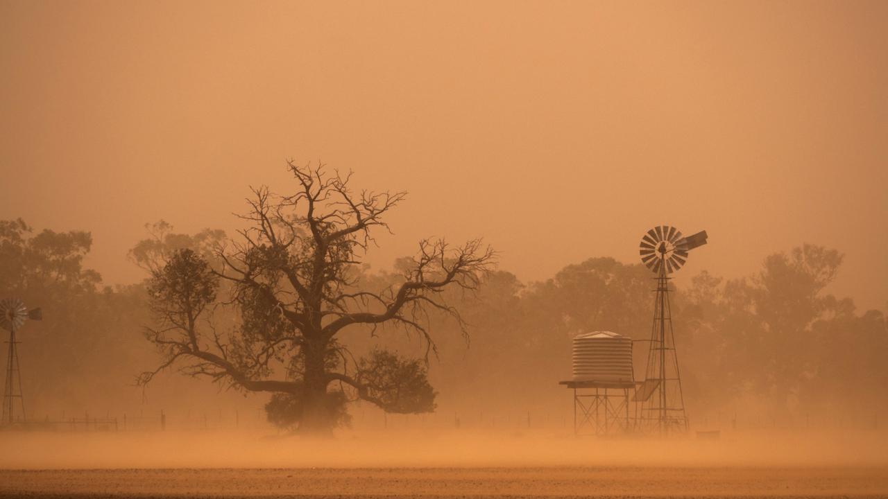 Australia may be running headfirst into a drought, according to a new map from the Bureau of Meteorology. Picture: Getty Images