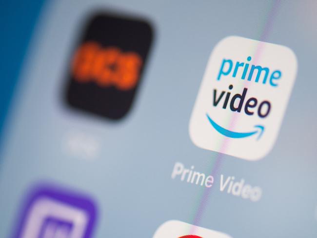 (FILES) In this file illustration photo taken on July 24, 2019 shows the logo of the US Online Streaming Amazon Prime Video application on the screen of a tablet in Paris. - International streaming platforms were among the biggest pandemic winners, seeing subscriber numbers soar, but as countries re-opened, US giants have turned abroad -- with Thailand firmly in their sights. (Photo by Martin BUREAU / AFP)