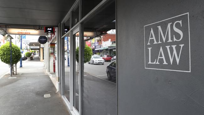 AMS Lawyers in Ivanhoe. Picture: David Crosling