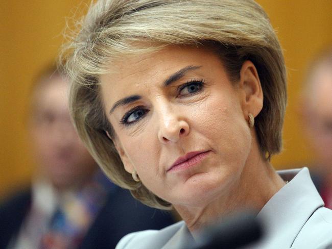 Senate Estimates: Senator Michaelia Cash in Parliament House in Canberra. Picture: News Corp Australia