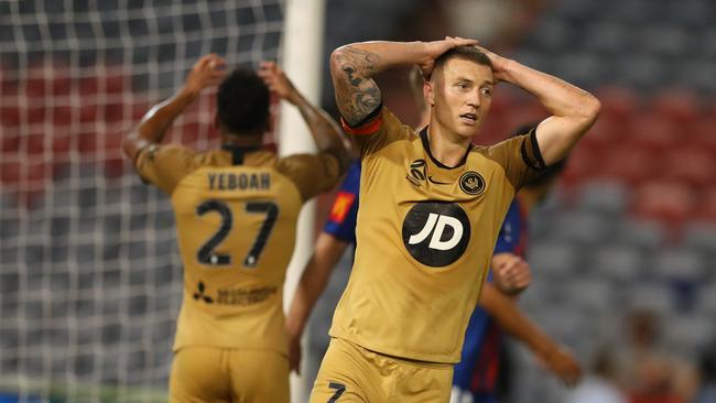 The Newcastle game gave the Wanderers a chance to rediscover their magic. But it was nowhere to be found. Picture: Getty