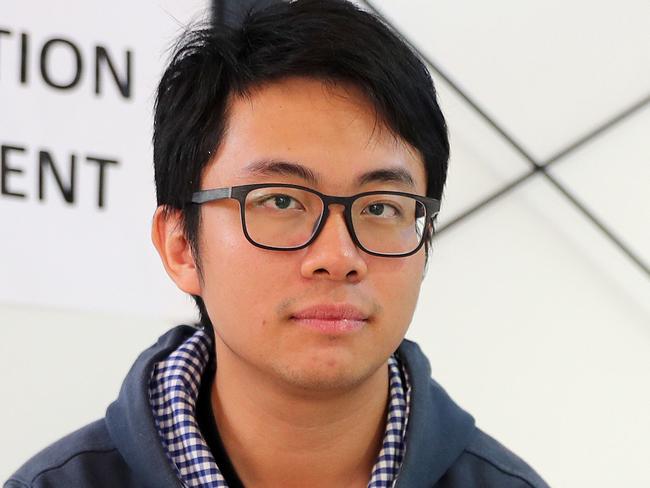 SATURDAY TELEGRAPH - Pictured at Belmore Medical Centre today is Ken Ng 26, who has had the Astrazeneca Vaccine today despite the warnings for people under 50. Picture: Tim Hunter.