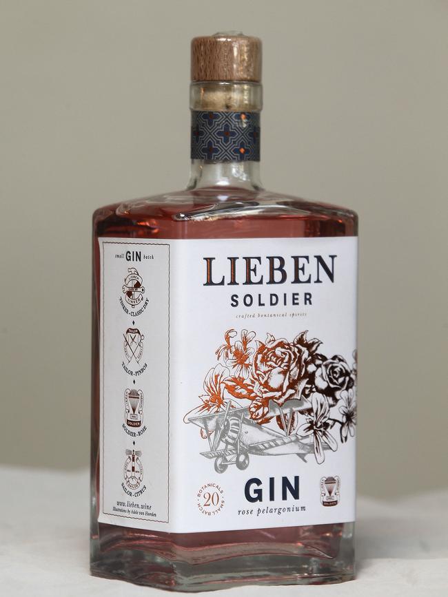 Lieben Soldier Gin. Picture: John Appleyard