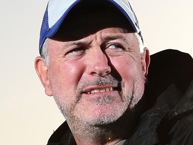 Bulldogs rugby league coach Dean Pay poses for a portrait at Belmore Oval, ahead of the Bulldogs V Parra game this weekend. Picture: Brett Costello