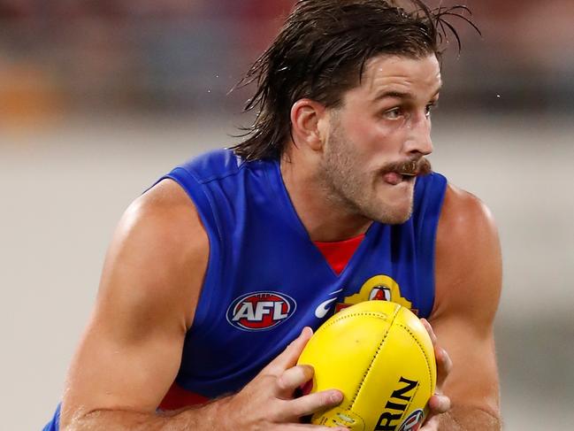 Josh Bruce had a wretched first season at the Bulldogs. Picture: AFL Photos/Getty Images