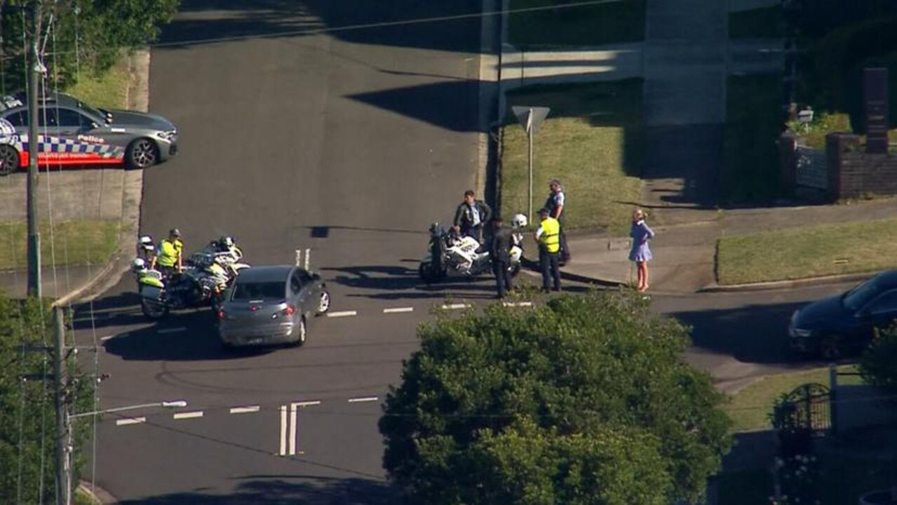 NSW Police were called to the home on Clements St in Russell Lea. Picture: 7NEWS