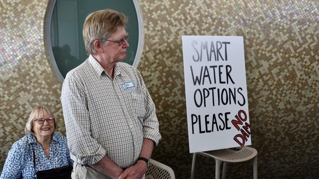 Water Alliance Northern Rivers spokesman Simon Clough at the group's launch ceremony in Lennox Head.