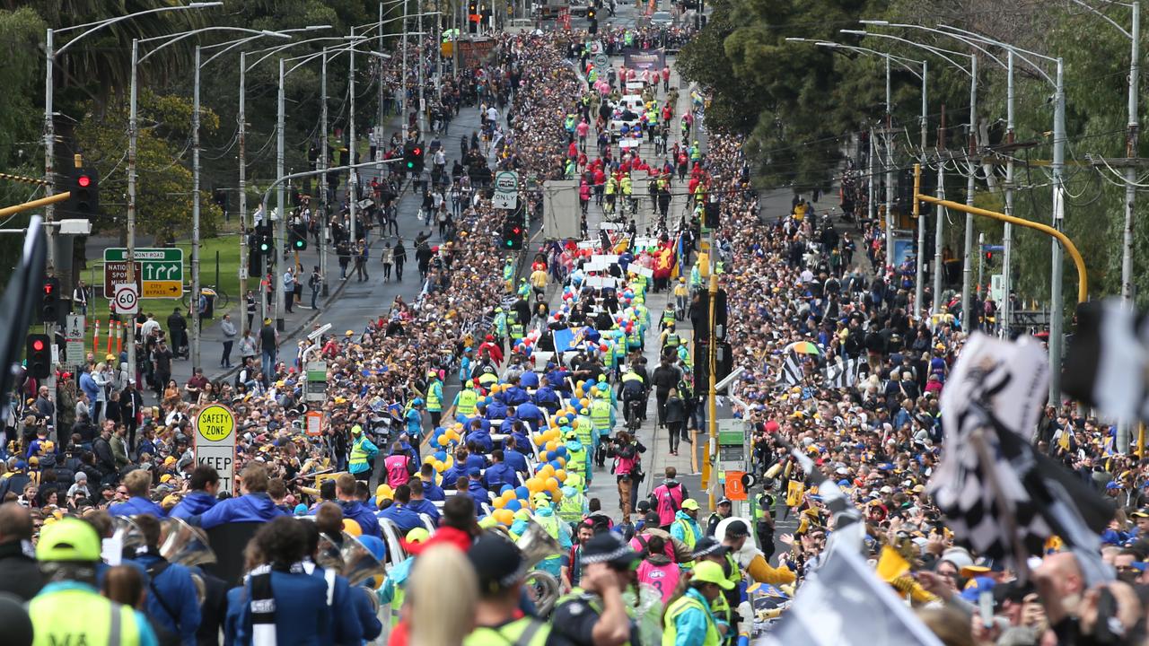 AFL grand final 2018: rain doesn’t dampen parade | The Australian