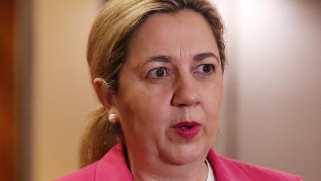 Premier Annastacia Palaszczuk, Parliament House, Brisbane. Picture: Liam Kidston