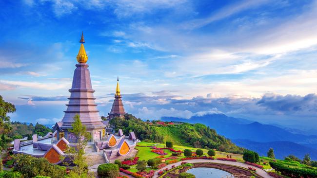 Book a stay at Chiang Mai, Thailand, and see the famous pagoda. Picture: iStock