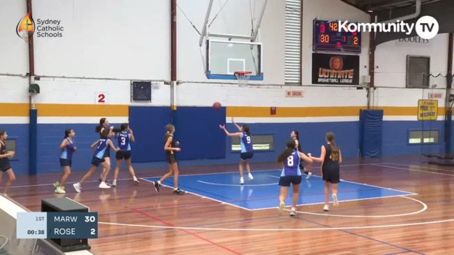 Replay: Sydney Catholic Schools girls basketball (Conference 2) -  Marist Sisters' College Woolwich V Rosebank College (Junior girls semi-final)