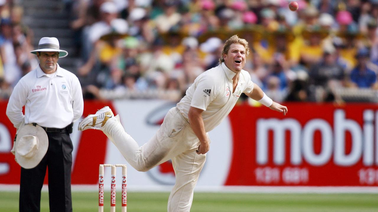 Warne in 2006. Picture: William West / AFP