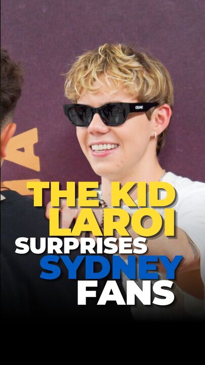 The Kid LAROI surprises fans in Sydney