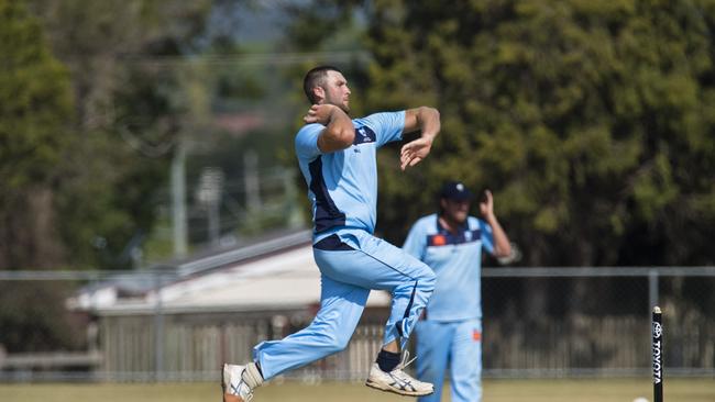 Cudgen cricketer Caleb Ziebell playing for NSW Country. Photo Kevin Farmer.