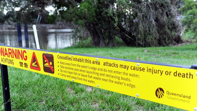 Crocodile warning signs removed due to lack of sightings