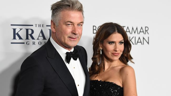 Alec Baldwin and Hilaria Baldwin have announced the birth of their sixth child together. Picture: Angela Weiss/AFP