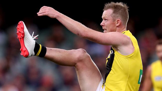 Jack Riewoldt knows when to step up and, with finals on the horizon, he’s doing just that.