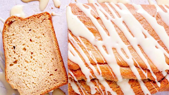 Buttermilk banana bread is easy to make.