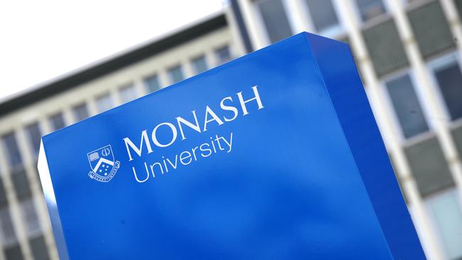 Monash University was allegedly identified in his notes. Picture: NewsWire / Andrew Henshaw