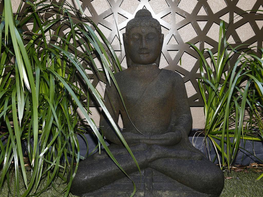 This Buddha Statue has been with Gary for over 20 years and many moves. Picture: John Appleyard