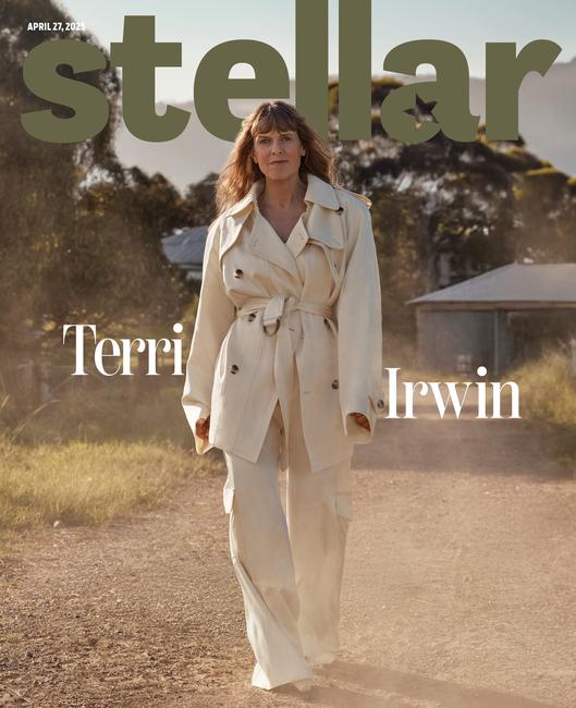 Terri Irwin is on the cover of Stellar. Picture: Stellar