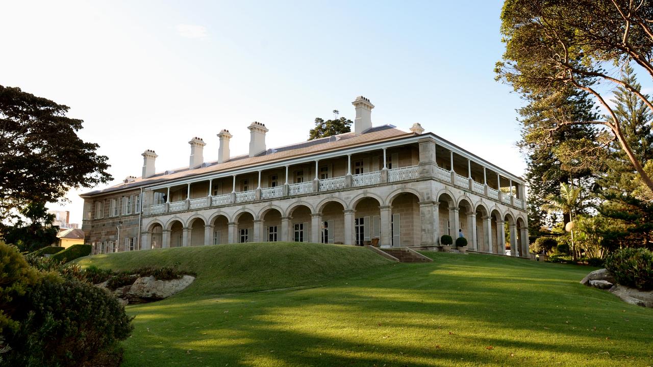 The house is built on a hectare block of land. Picture: Alamy