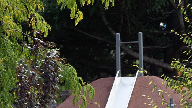 Just days after asbestos was found at the Donald McLean Reserve playground in Spotswood, asbestos has been discovered at another children’s playground in Coburg North. PICTURE : NCA Newswire / Nicki Connolly