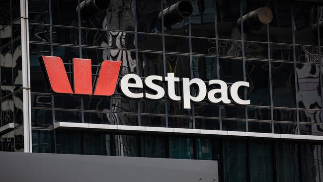 Westpac logo.