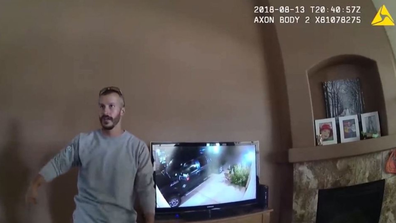 Watts was seen swaying from side to side in cop body cam footage. Picture: Weld County DA