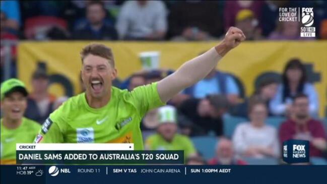 Daniel Sams added to Australian T20 Squad thumbnail