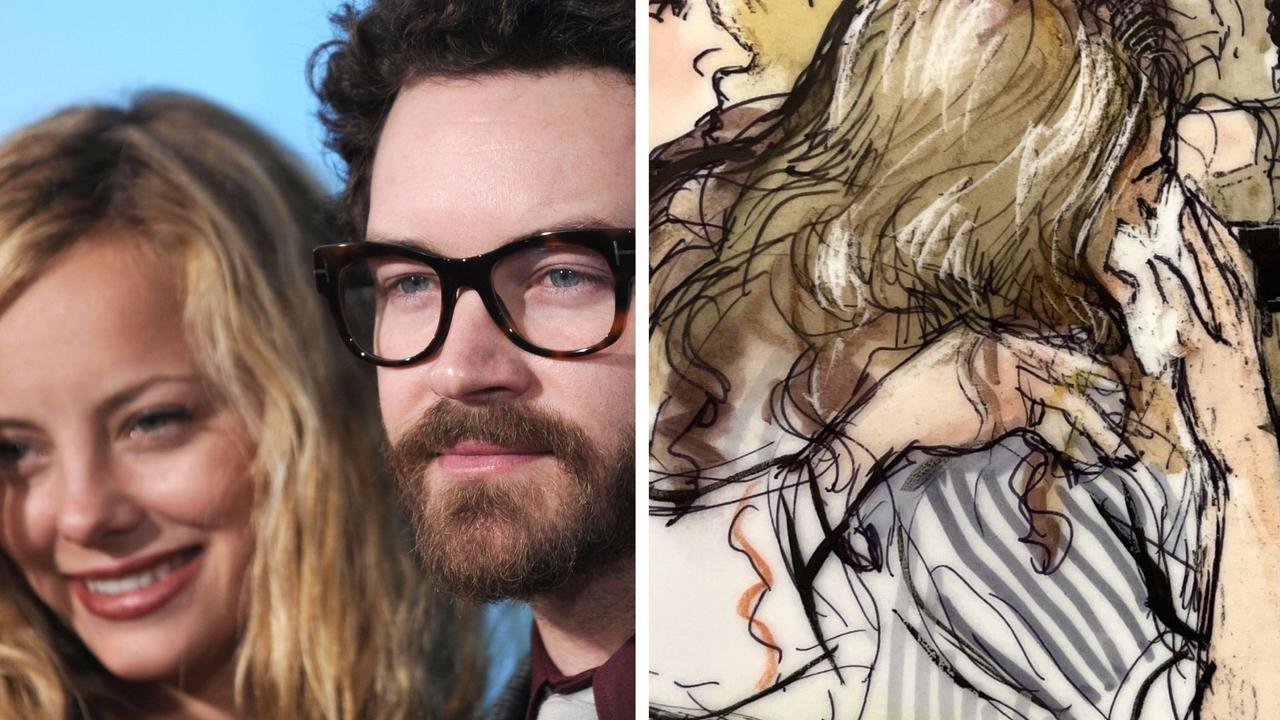 Danny Masterson’s wife Bijou Phillips sobs in court as star sentenced to 30 years jail