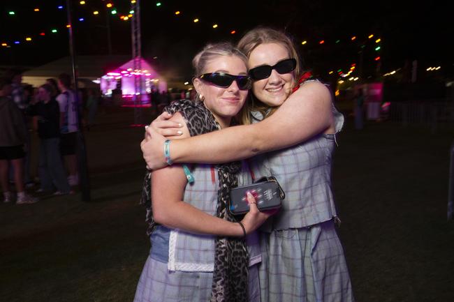 Schoolies celebrate at Victor Harbor. Picture: Brett Hartwig