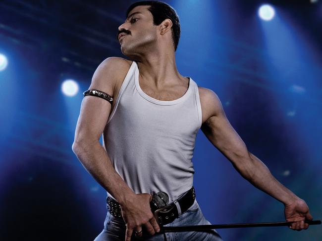 Rami Malek as the rock icon Freddie Mercury in a scene from the 20th Century Fox/New Regency Queen biopic film BOHEMIAN RHAPSODY.Picture: Twentieth Century Fox