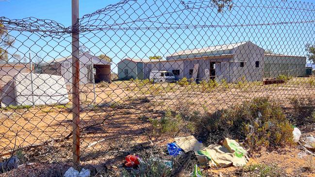 Davenport Council’s maintenance sheds are in disarray and missing all their equipment. Picture: Emma Brasier