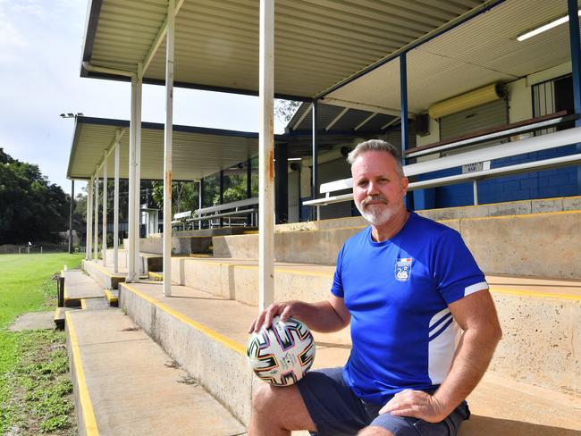 Woombye Snakes Club president Andrew Kinden says the club struggles to make a profit as it is, they wont fold, but are doing it tough Photo: John McCutcheon / Sunshine Coast Daily