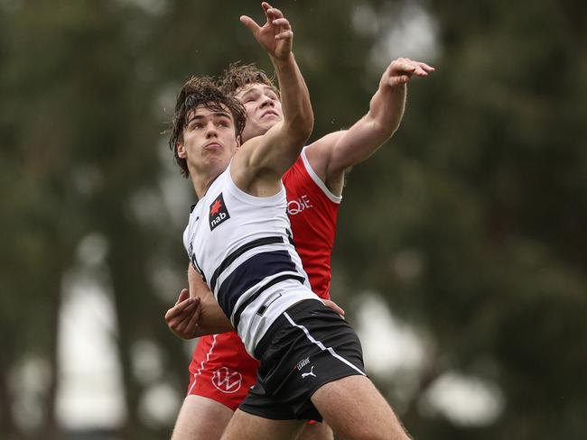 Ruck prospect William Green in action for the Knights.