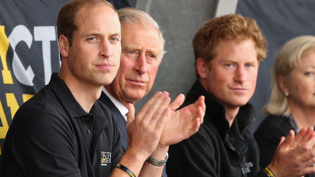 The princes in happier times. (Photo by Chris Jackson/Getty Images)