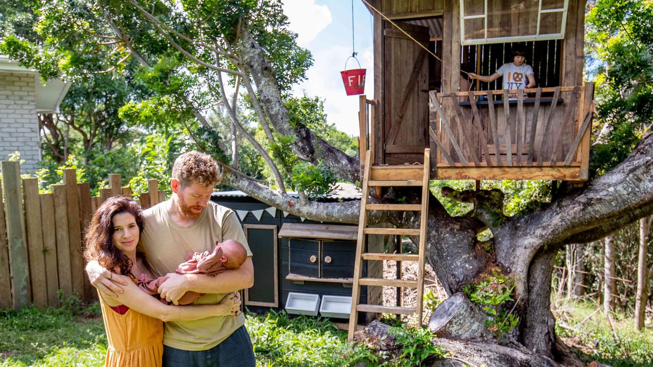 Chloe Brookman and husband Charlie Wheeler are selling their Coogee home and Byron Bay holiday property. Picture: Luke Marsden