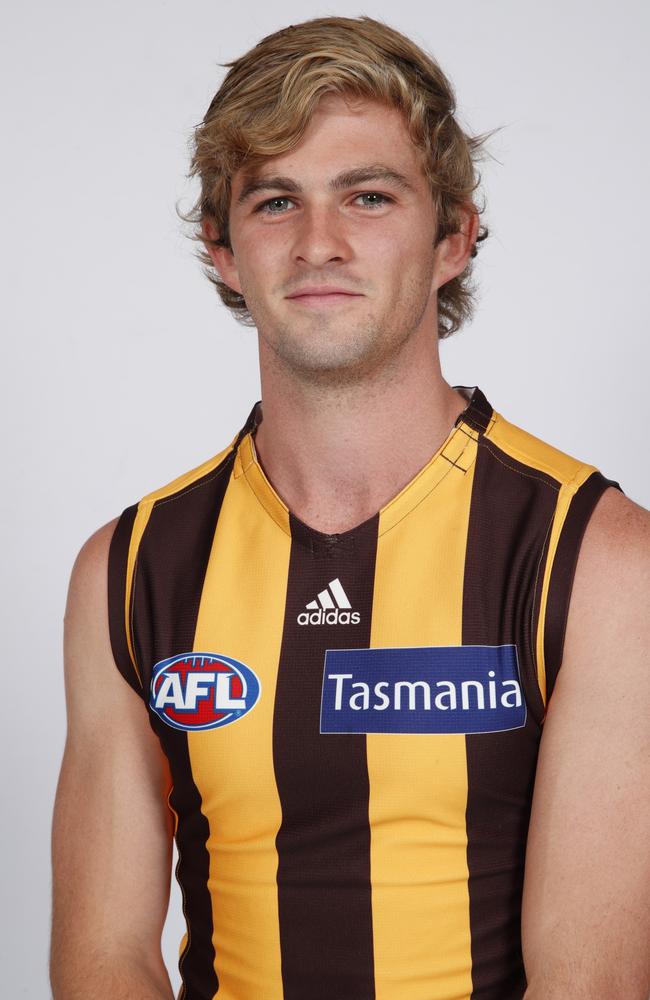 Oliver Hanrahan kicked four goals for the Hawks.