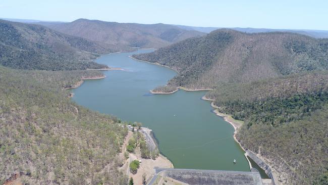 Arial View of Borumba Dam