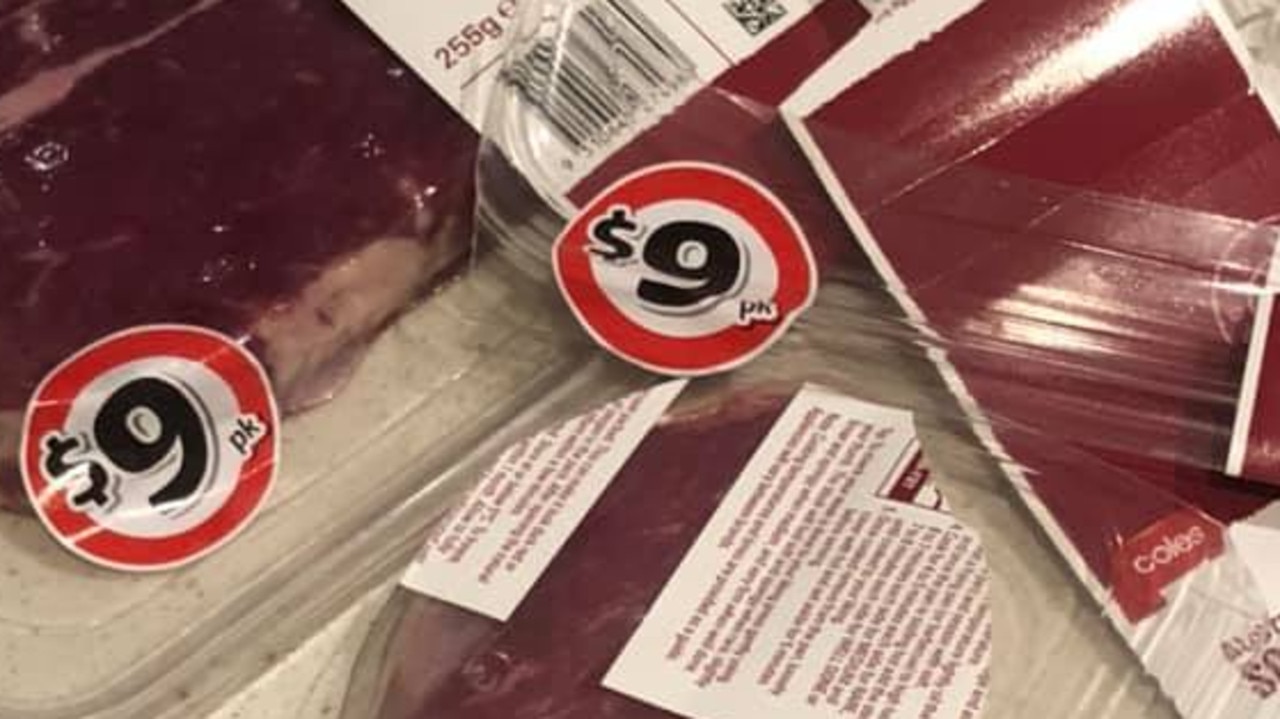 Coles impossible to open vacuum sealed meat packaging sparks