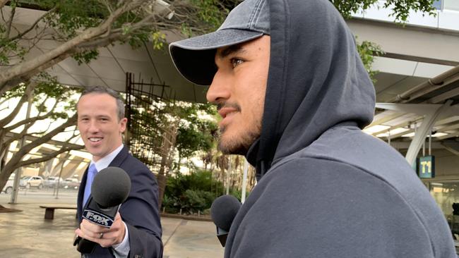 Holmes faced a barrage of criticism on his return to Australia. Image: Fatima Kdouh
