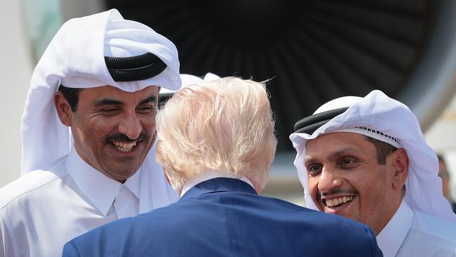 Donald Trump’s visits to Arab states in May took place without co-ordination with Israel. Picture: Getty