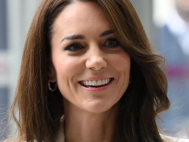 LONDON, ENGLAND - MARCH 21: Catherine, Princess of Wales, arrives at the inaugural meeting of new Business Taskforce for Early Childhood at International HQ of Natwest and RBS on March 21, 2023 in London, England. (Photo by Daniel Leal - WPA Pool/Getty Images)