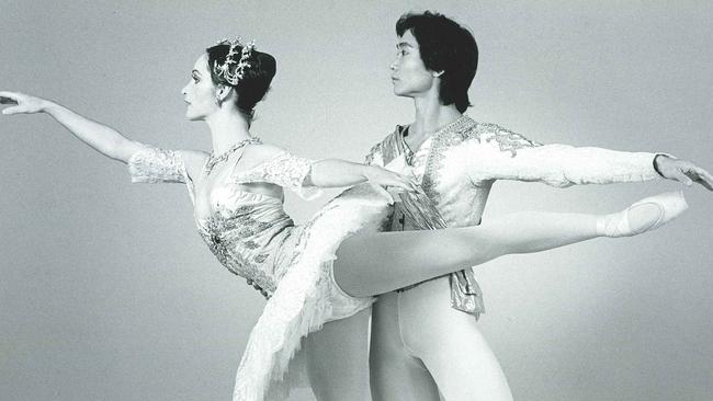 Mary Li, and her husband Li Cunxin in Ben Stevenson's Sleeping Beauty