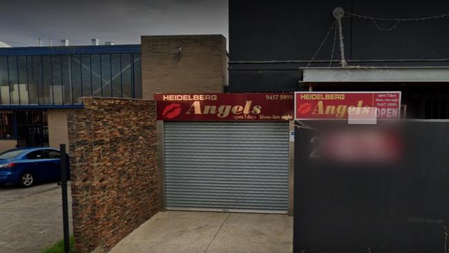 Three workers at the Heidelberg Angel brothel are accused of hiring a 16-year-old who responded to an ad for an assistant dominatrix.