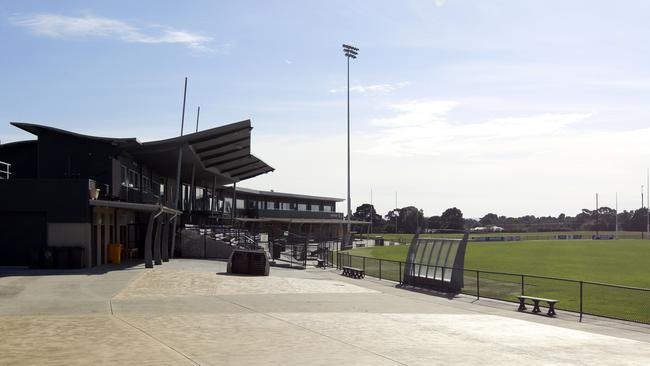 Cranbourne residents can walk around Casey Fields, not Albert Park Lake or The Tan. Picture: Richard Serong