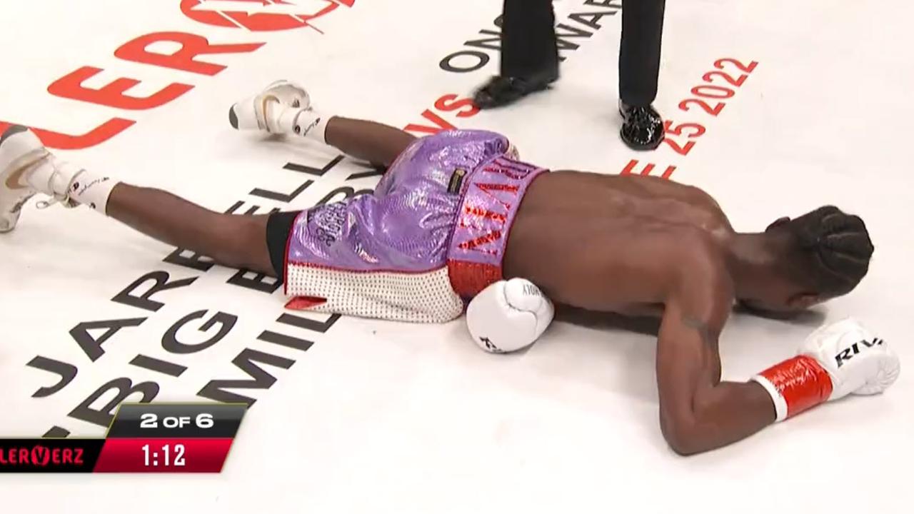 Evander Holyfield’s son savagely knocked out by an electrician